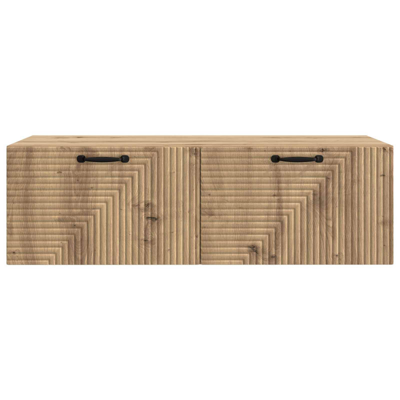 Szafka RTV montowana na ścianie Dąb artisan 98 x 41 x 30 cm