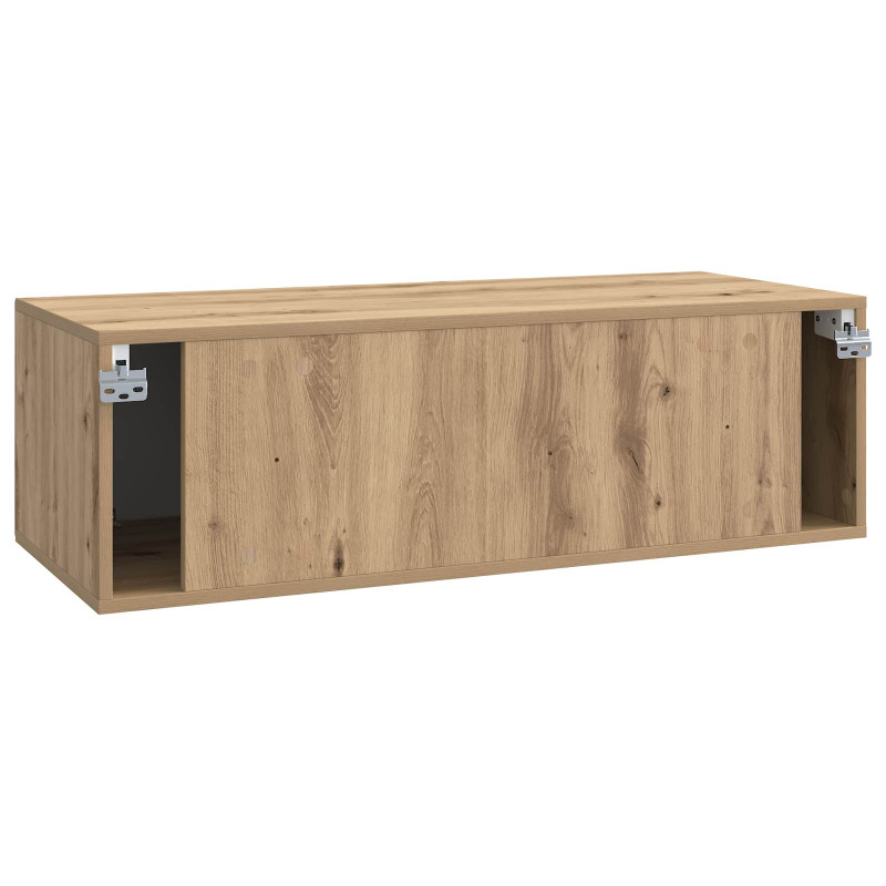 Szafka RTV montowana na ścianie Dąb artisan 98 x 41 x 30 cm