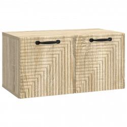 Szafka RTV montowana na ścianie dąb Sonoma 59,5 x 31 x 30 cm
