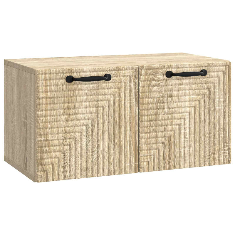 Szafka RTV montowana na ścianie dąb Sonoma 59,5 x 31 x 30 cm