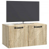 Szafka RTV montowana na ścianie dąb Sonoma 59,5 x 31 x 30 cm