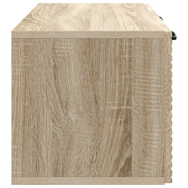 Szafka RTV montowana na ścianie dąb Sonoma 59,5 x 31 x 30 cm