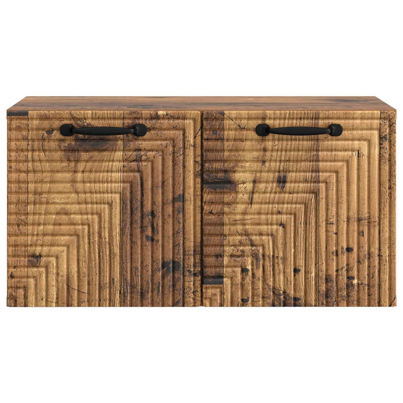 Szafka RTV montowana na ścianie Stare drewno 59,5 x 31 x 30 cm