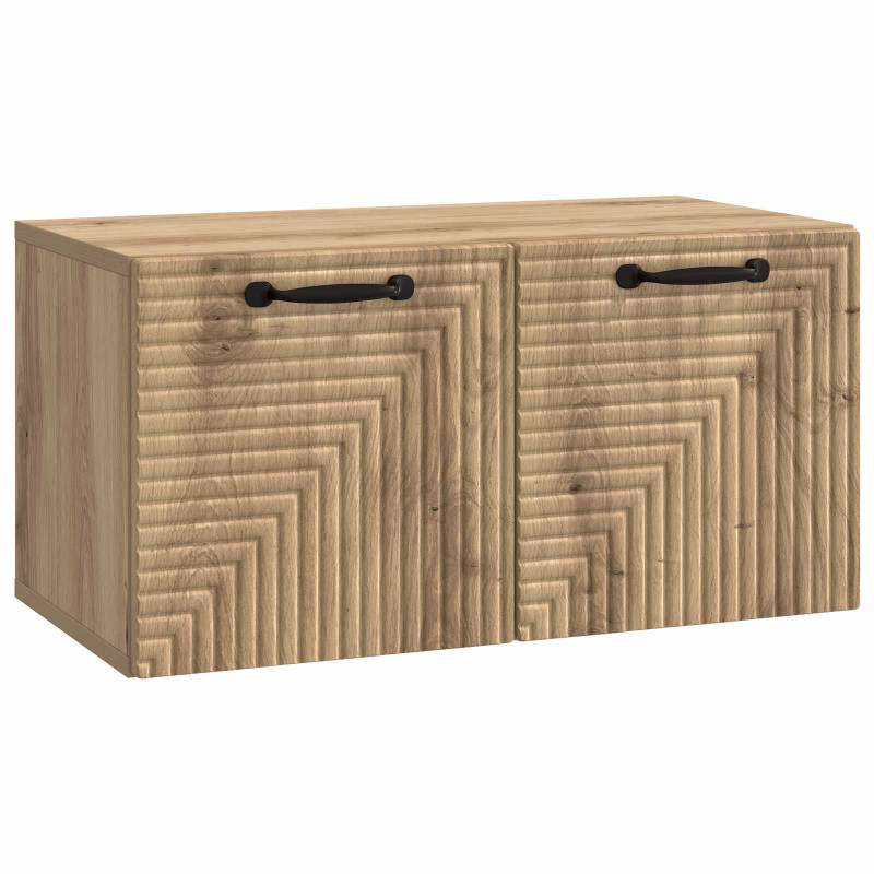 Szafka RTV montowana na ścianie Dąb artisan 59,5 x 31 x 30 cm