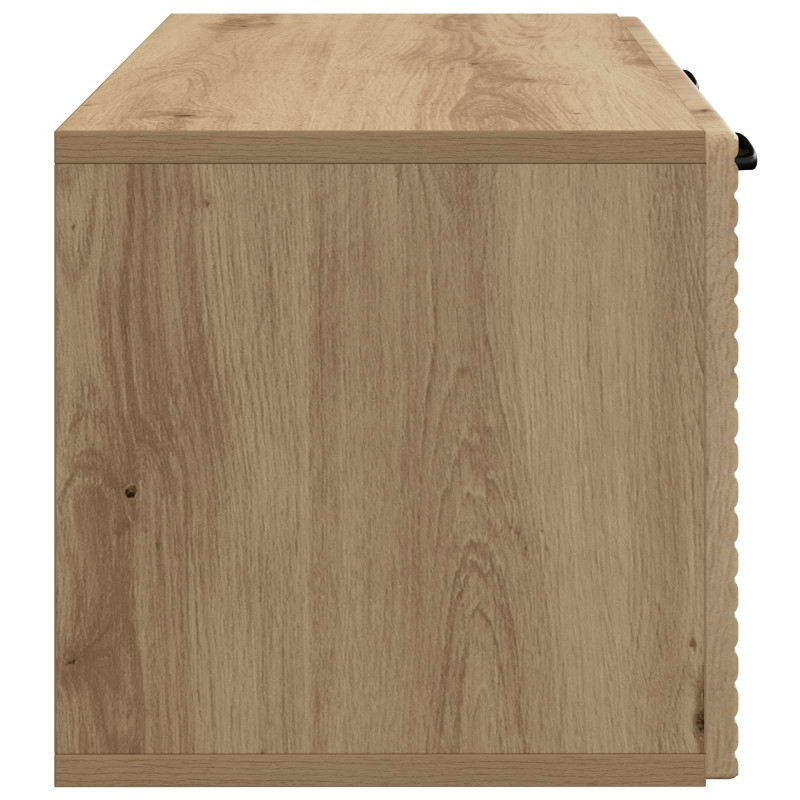 Szafka RTV montowana na ścianie Dąb artisan 59,5 x 31 x 30 cm
