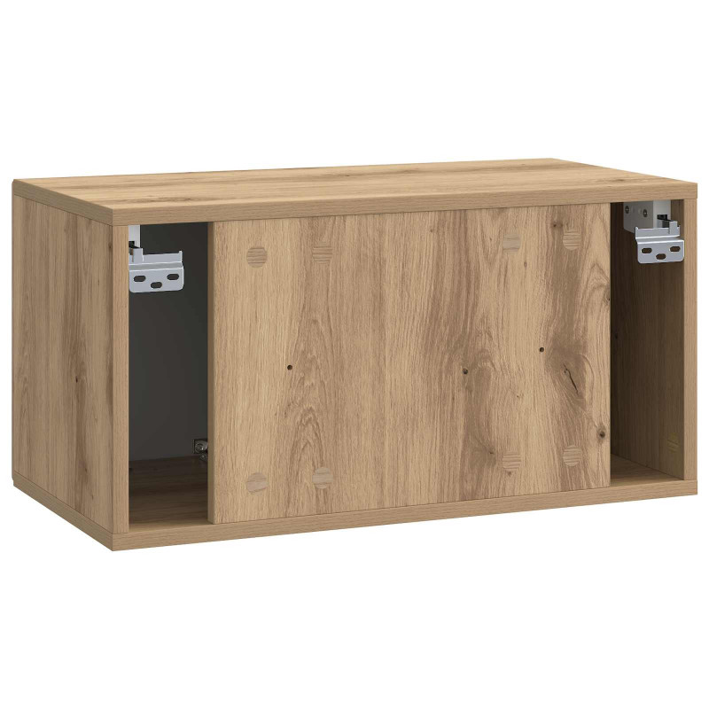 Szafka RTV montowana na ścianie Dąb artisan 59,5 x 31 x 30 cm