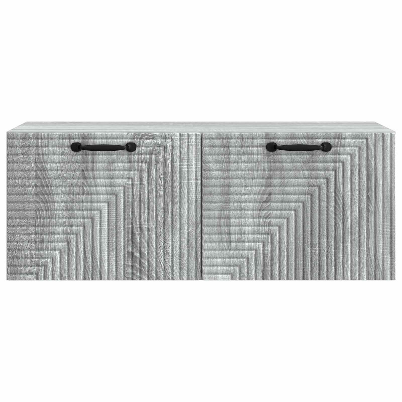 Szafka RTV montowana na ścianie Szary Sonoma 78,5 x 31 x 30 cm