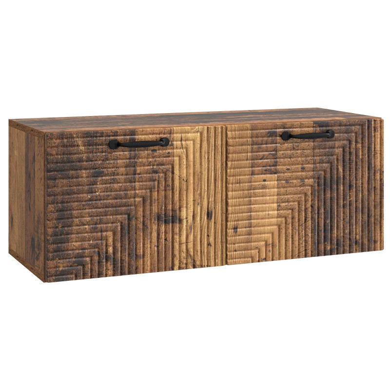 Szafka RTV montowana na ścianie Stare drewno 78,5 x 31 x 30 cm