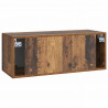 Szafka RTV montowana na ścianie Stare drewno 78,5 x 31 x 30 cm