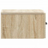 Wisząca Szafka Nocna 2 pcs dąb Sonoma 34,5 x 33 x 20 cm