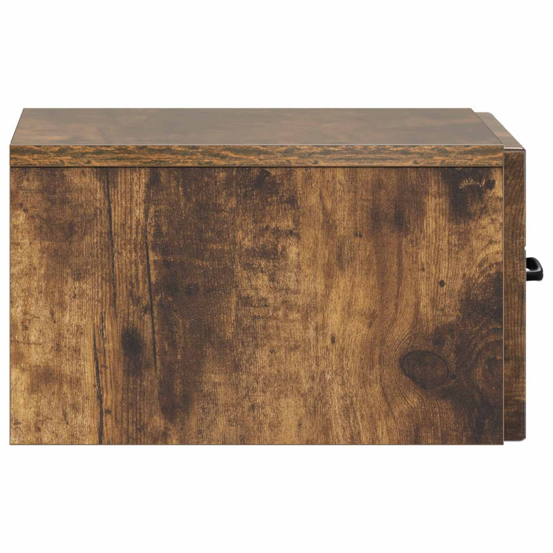Wisząca Szafka Nocna 2 pcs Dąb wędzony 34,5 x 33 x 20 cm
