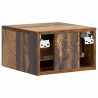 Wisząca Szafka Nocna 2 pcs Stare drewno 34,5 x 33 x 20 cm