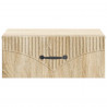 Wisząca Szafka Nocna 2 pcs dąb Sonoma 49 x 34,5 x 20 cm