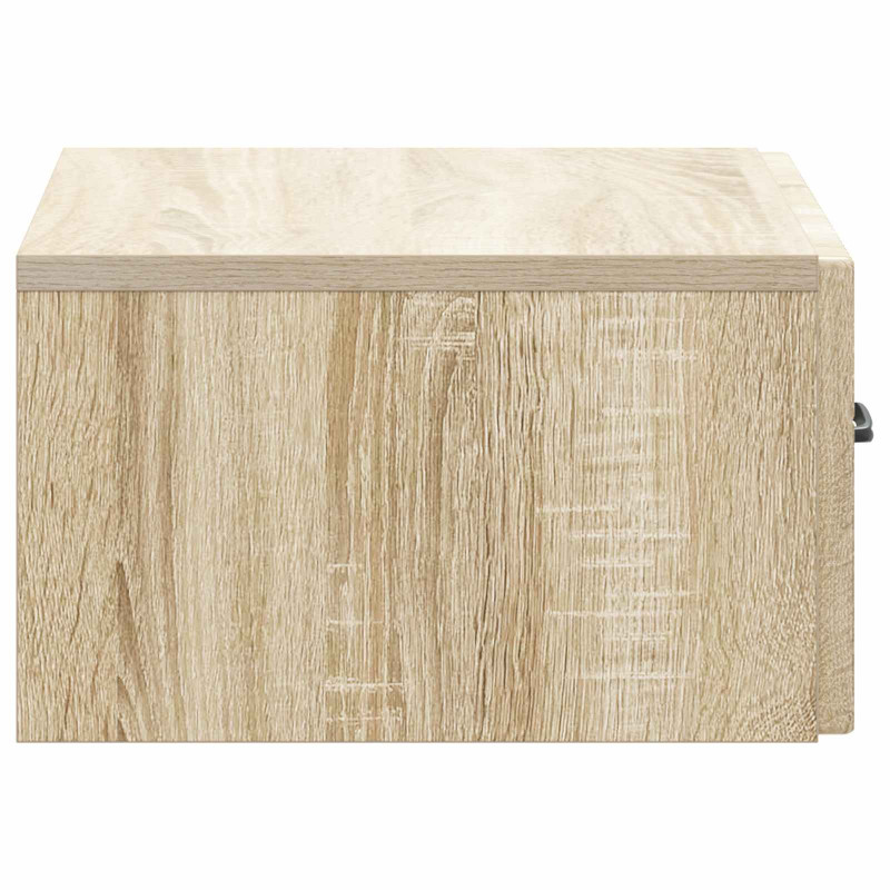 Wisząca Szafka Nocna 2 pcs dąb Sonoma 49 x 34,5 x 20 cm