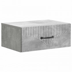 Wisząca Szafka Nocna Betonowy szary 49 x 34,5 x 20 cm
