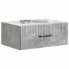 Wisząca Szafka Nocna Betonowy szary 49 x 34,5 x 20 cm