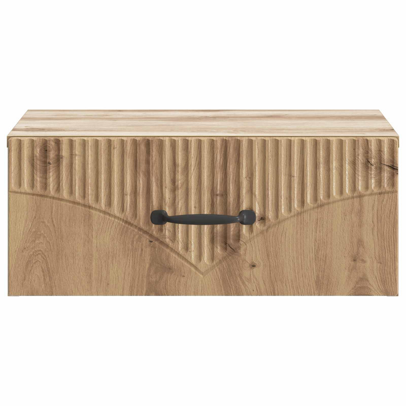 Wisząca Szafka Nocna 2 pcs Dąb artisan 49 x 34,5 x 20 cm