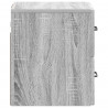 Wisząca Szafka Nocna 2 pcs Szary Sonoma 34,5 x 33 x 40 cm