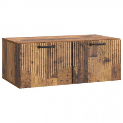 Szafka RTV montowana na ścianie Stare drewno 78,5 x 41 x 30 cm