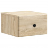 Wisząca Szafka Nocna 2 pcs dąb Sonoma 34,5 x 33 x 20 cm