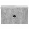 Wisząca Szafka Nocna Betonowy szary 34,5 x 33 x 20 cm