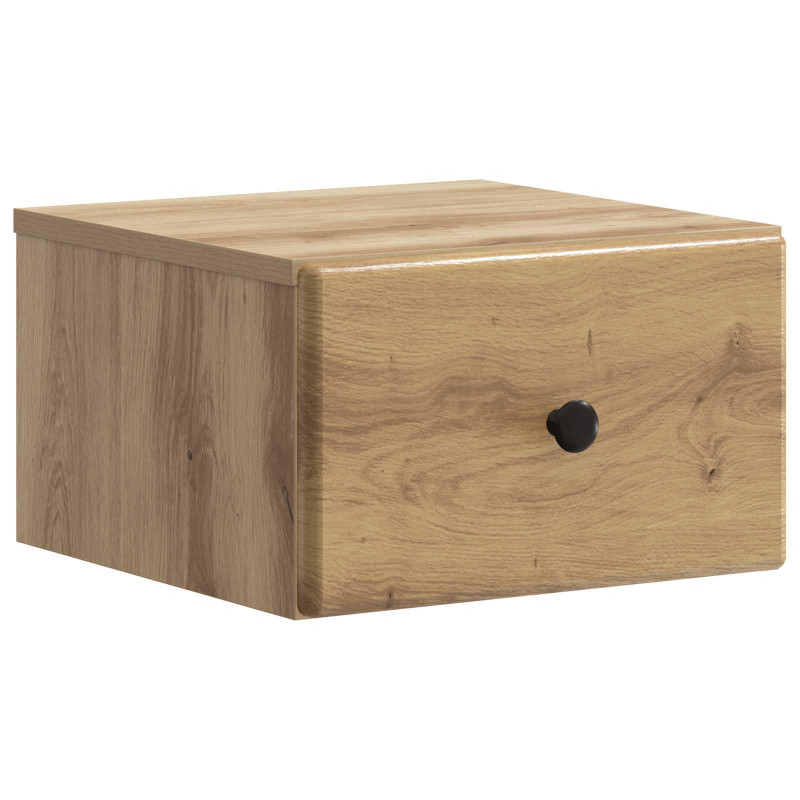 Wisząca Szafka Nocna 2 pcs Dąb artisan 34,5 x 33 x 20 cm