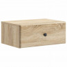 Wisząca Szafka Nocna 2 pcs dąb Sonoma 49 x 34,5 x 20 cm