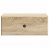 Wisząca Szafka Nocna 2 pcs dąb Sonoma 49 x 34,5 x 20 cm