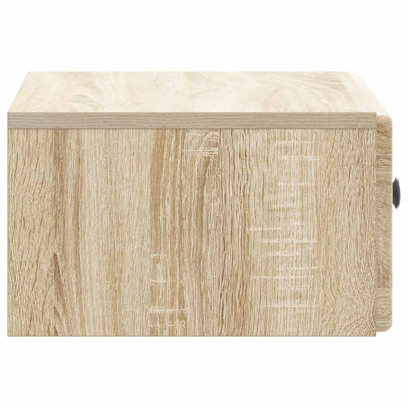 Wisząca Szafka Nocna 2 pcs dąb Sonoma 49 x 34,5 x 20 cm