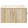 Wisząca Szafka Nocna 2 pcs dąb Sonoma 49 x 34,5 x 20 cm