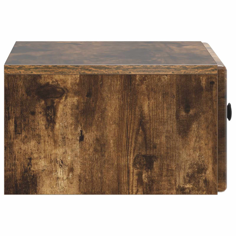 Wisząca Szafka Nocna 2 pcs Dąb wędzony 49 x 34,5 x 20 cm
