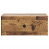 Wisząca Szafka Nocna 2 pcs Stare drewno 49 x 34,5 x 20 cm