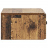 Wisząca Szafka Nocna 2 pcs Stare drewno 49 x 34,5 x 20 cm