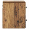 Wisząca Szafka Nocna 2 pcs Stare drewno 34,5 x 33 x 40 cm