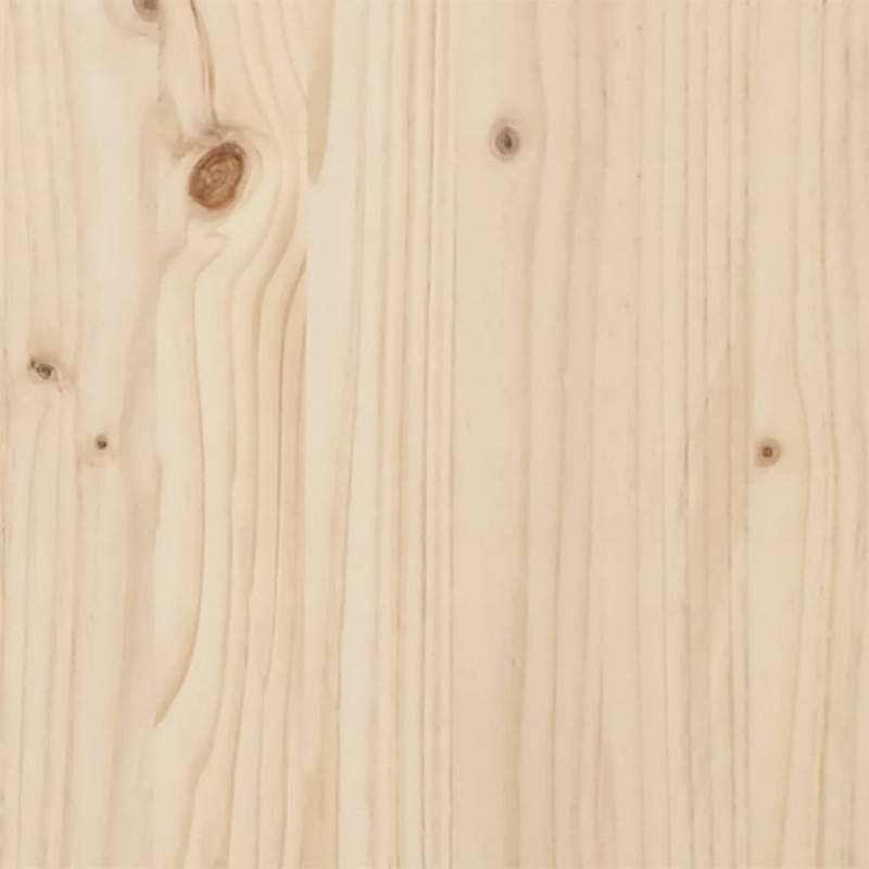 Dłuższe łóżko bez materaca, 160x210 cm, lite drewno