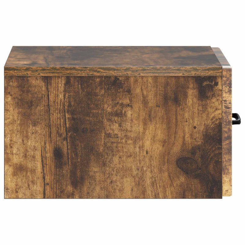 Wisząca Szafka Nocna 2 pcs Dąb wędzony 34,5 x 33 x 20 cm
