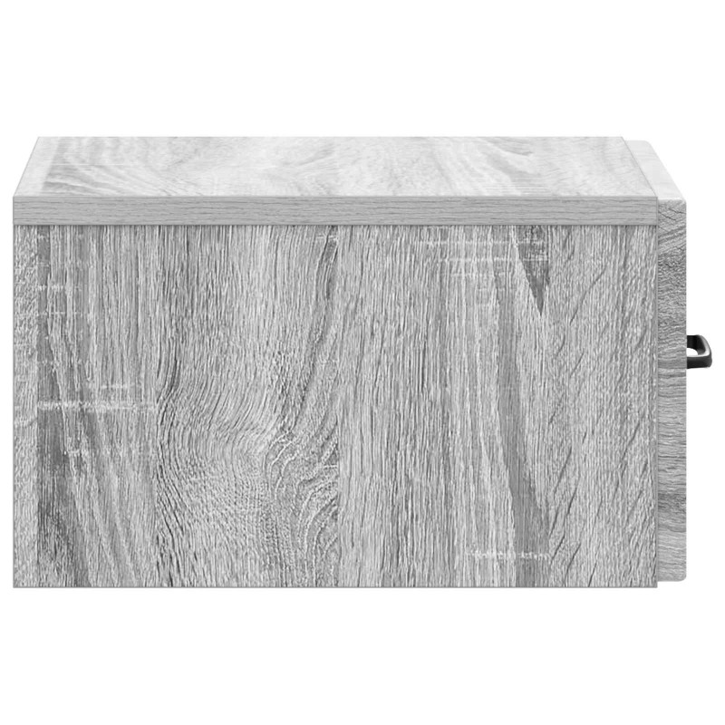 Wisząca Szafka Nocna 2 pcs Szary Sonoma 34,5 x 33 x 20 cm