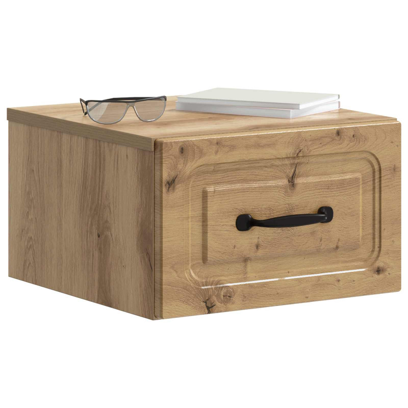 Wisząca Szafka Nocna 2 pcs Dąb artisan 34,5 x 33 x 20 cm