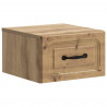 Wisząca Szafka Nocna 2 pcs Dąb artisan 34,5 x 33 x 20 cm