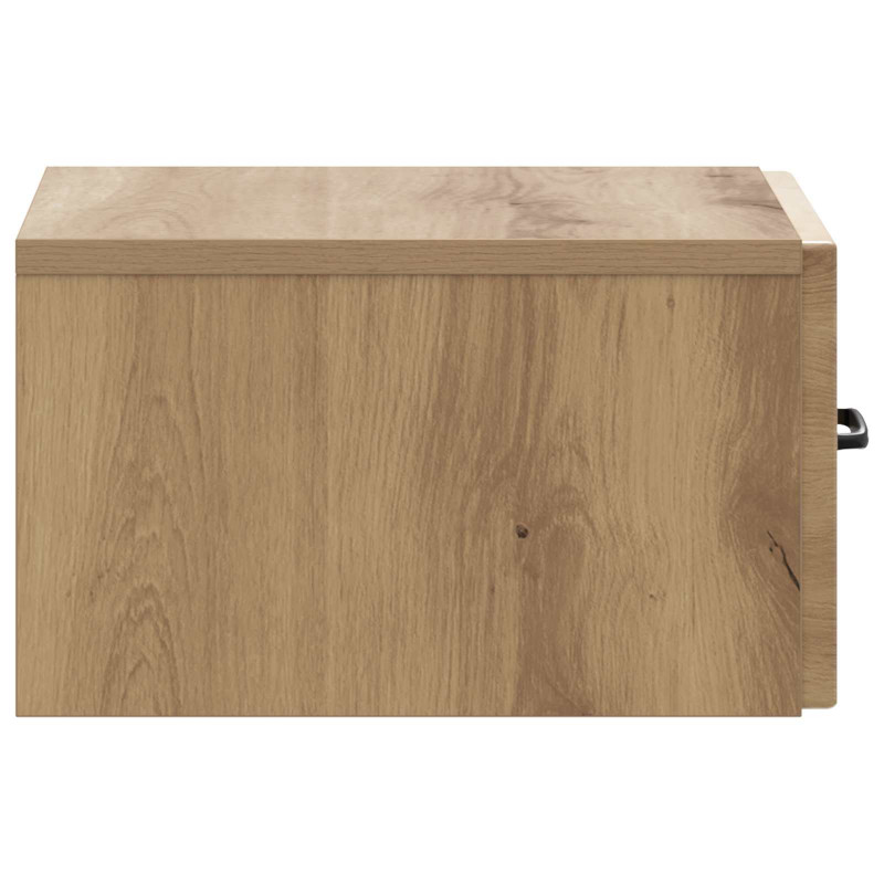 Wisząca Szafka Nocna 2 pcs Dąb artisan 34,5 x 33 x 20 cm