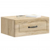 Wisząca Szafka Nocna 2 pcs dąb Sonoma 49 x 34,5 x 20 cm