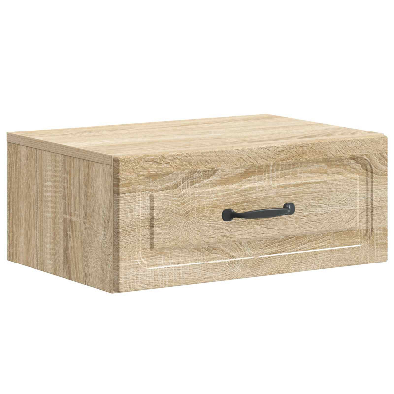 Wisząca Szafka Nocna 2 pcs dąb Sonoma 49 x 34,5 x 20 cm