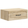 Wisząca Szafka Nocna 2 pcs dąb Sonoma 49 x 34,5 x 20 cm