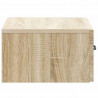 Wisząca Szafka Nocna 2 pcs dąb Sonoma 49 x 34,5 x 20 cm