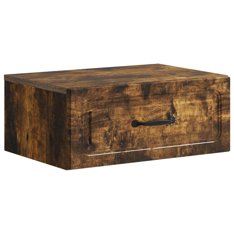 Wisząca Szafka Nocna 2 pcs Dąb wędzony 49 x 34,5 x 20 cm