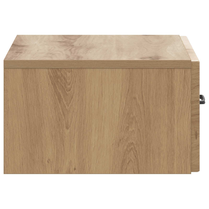 Wisząca Szafka Nocna 2 pcs Dąb artisan 49 x 34,5 x 20 cm