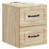 Wisząca Szafka Nocna z szufladą dąb Sonoma 34,5 x 33 x 40 cm