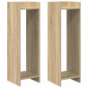 Stojak na rośliny z półką 2 pcs Dąb Sonoma 30 x 30 x 100 cm