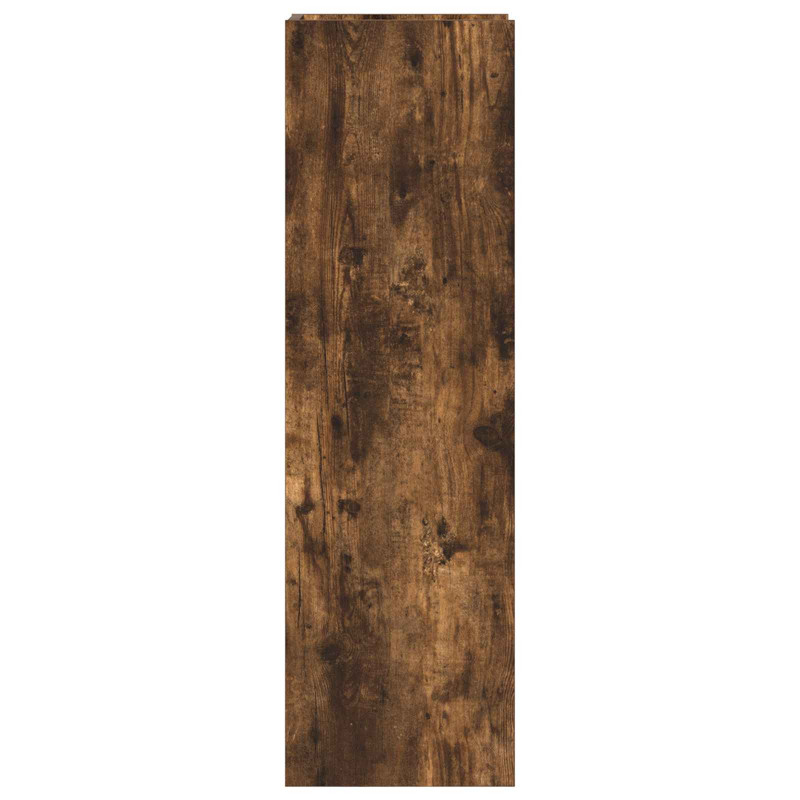 Stojak na rośliny z półką 2 pcs Dąb Wędzony 30 x 30 x 100 cm