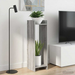 Stojak na rośliny z półką 2 pcs Szary Sonoma 30 x 30 x 100 cm